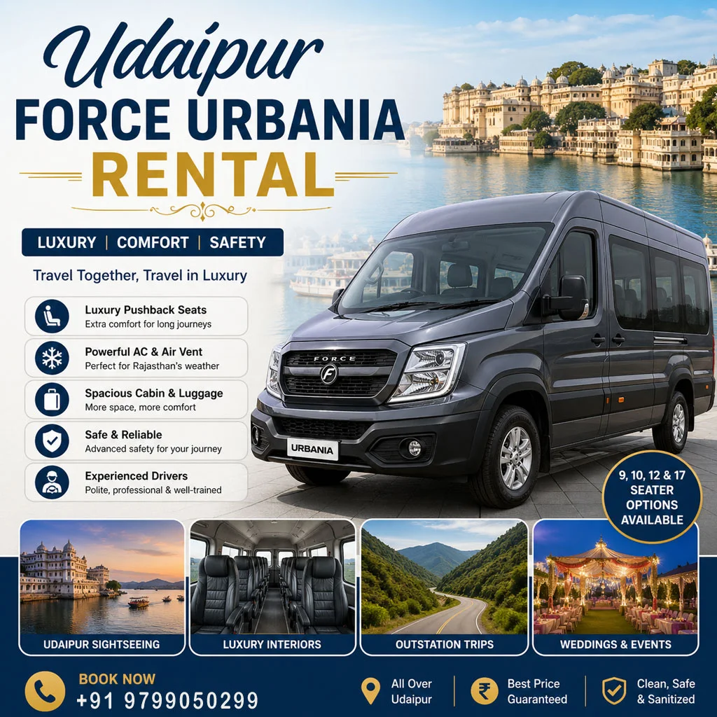 Udaipur Force Urbania Rental